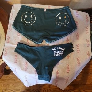 Victoria's Secret Christmas Panties
